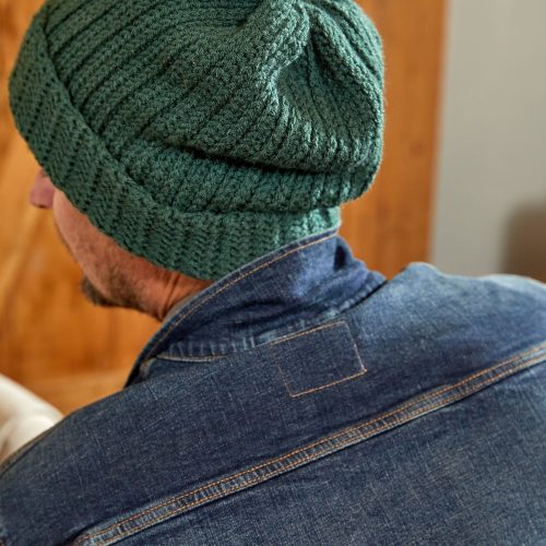 BasixWorsted JuniperRibbedBeanie 2