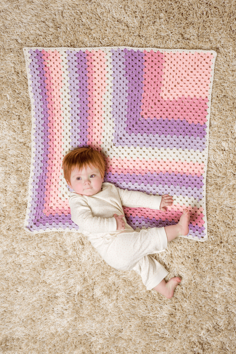 DKColors Mitered Granny Blanket2