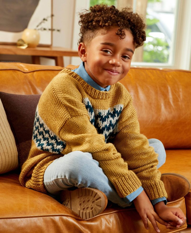 EverydayDK KidsChevronPullover